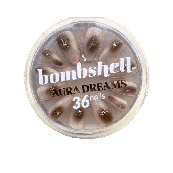 bombshell Aura Dreams 36 nails Website-2 Bombshell Aura Dreams Press On Nails – Medium Almond