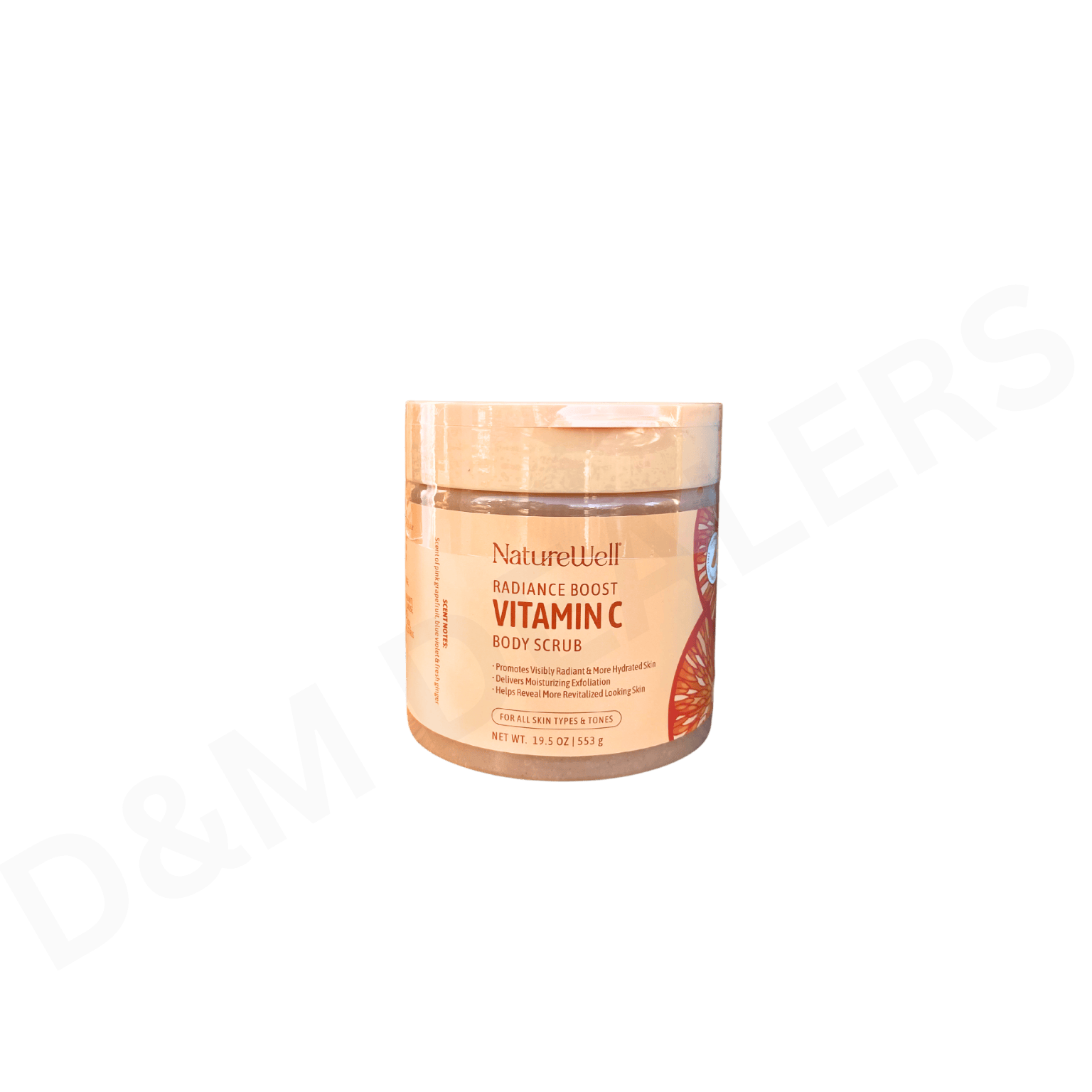 Naturewell Radiance Boost Vitamin C Body Scrub for All Skin Types