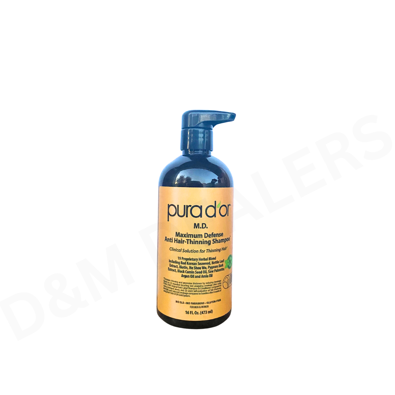 PURA D’OR MD Maximum Defense Anti-Hair Thinning Shampoo