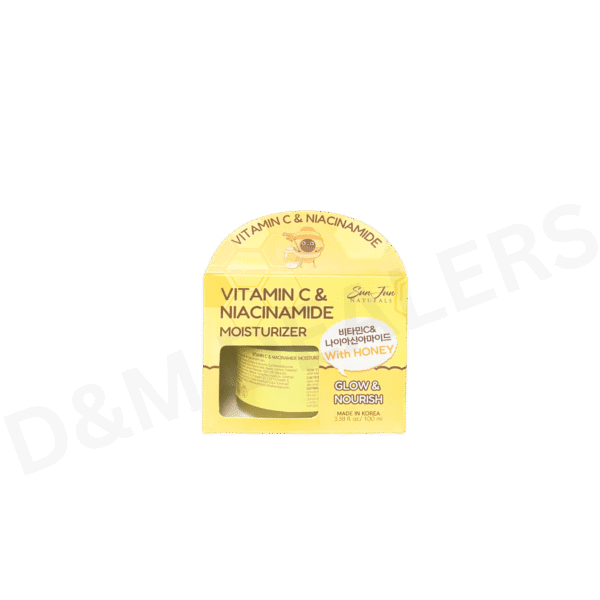 sun jun naturals Vitamin C and Niacinamide with honey website Vitamin C and niacinamide moisturizer made in Korea