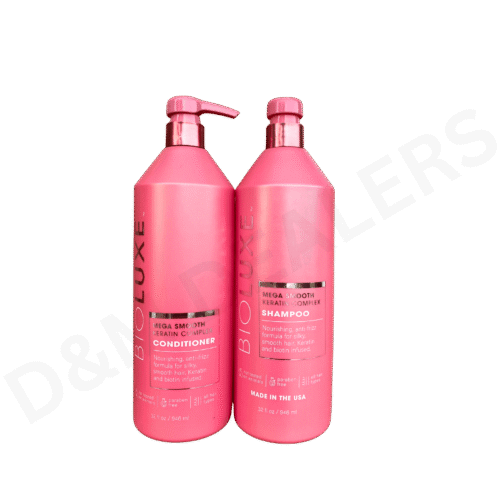 BIOLUXE Mega Smooth Keratin Complex Shampoo & Conditioner Set