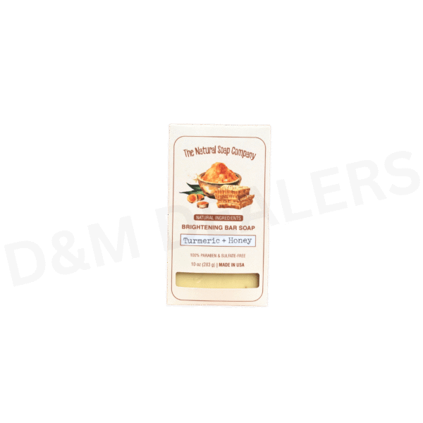 Tumeric + Honey Bar Soap website The Natural Soap Company Turmeric + Honey Brightening Bar Soap