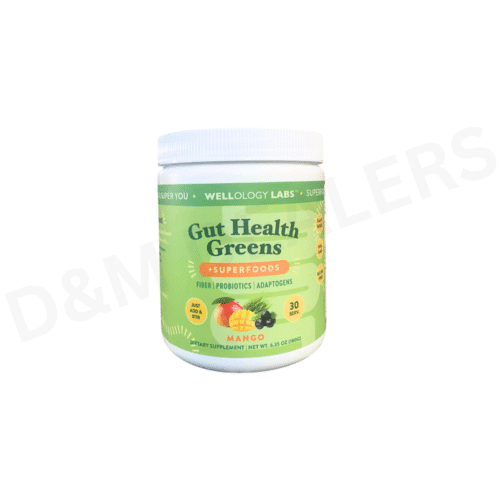 Wellology Labs Gut Health Greens Superfoods – Mango