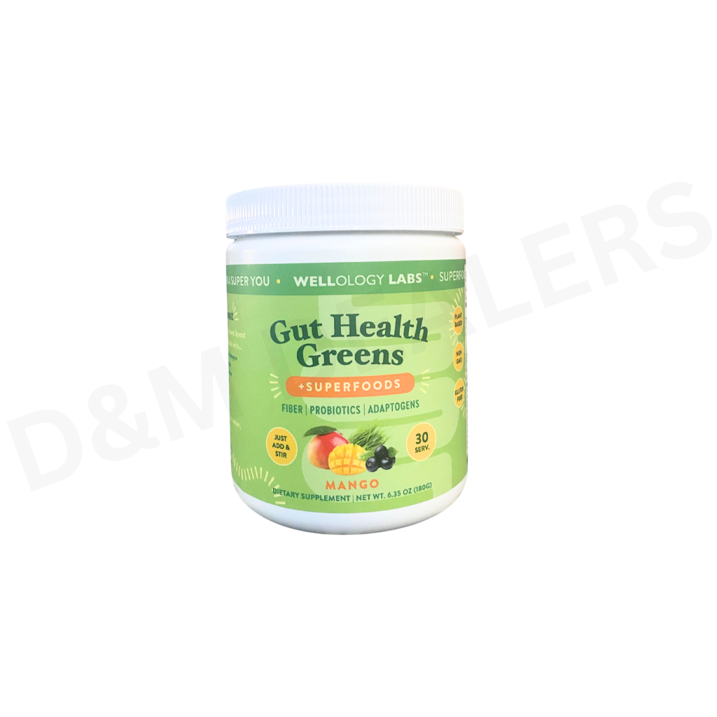 Wellology Labs Gut Health Greens Superfoods – Mango