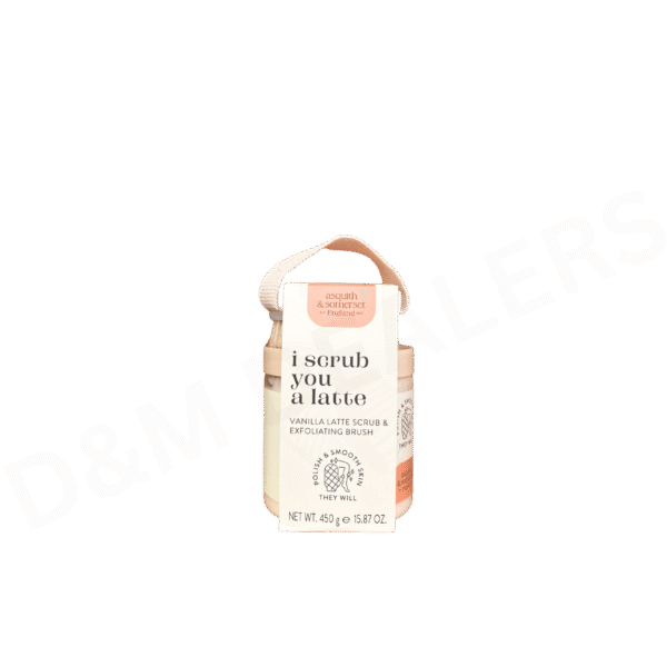 Asquith & Somerset body scrub website Asquith & Somerset Vanilla Latte Body Scrub & Exfoliating Brush