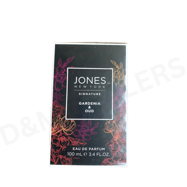 Jones New York Signature Gardenia & Oud Eau de Parfum 3.4 fl oz floral and woody women's fragrance.