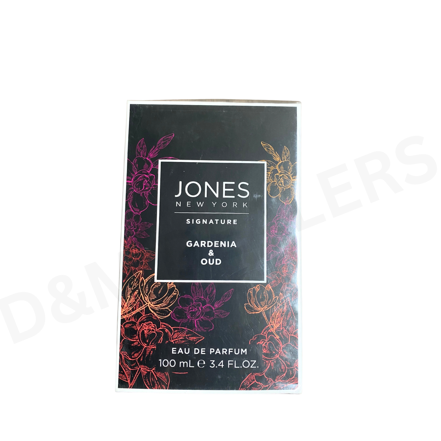 Jones New York Signature Gardenia & Oud Eau de Parfum 3.4 fl oz floral and woody women's fragrance.