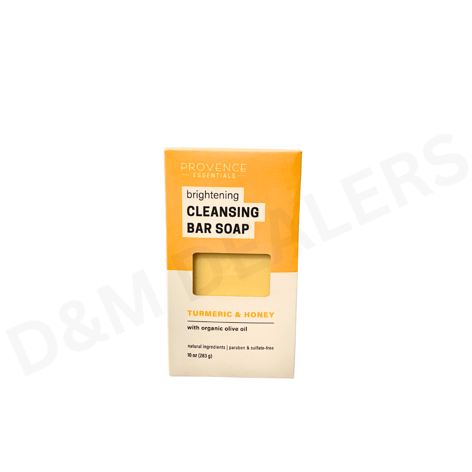 Provence Essentials Brightening Turmeric and Honey Cleansing Bar Soap with organic olive oil