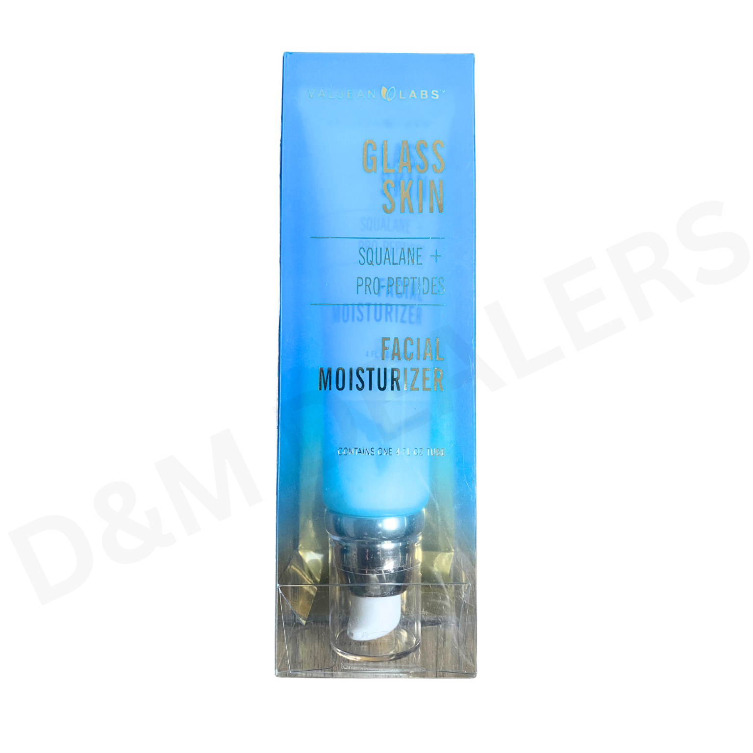 Valjean Labs Glass Skin Moisturizer – Squalane + PRO Peptides Hydrating Facial Cream