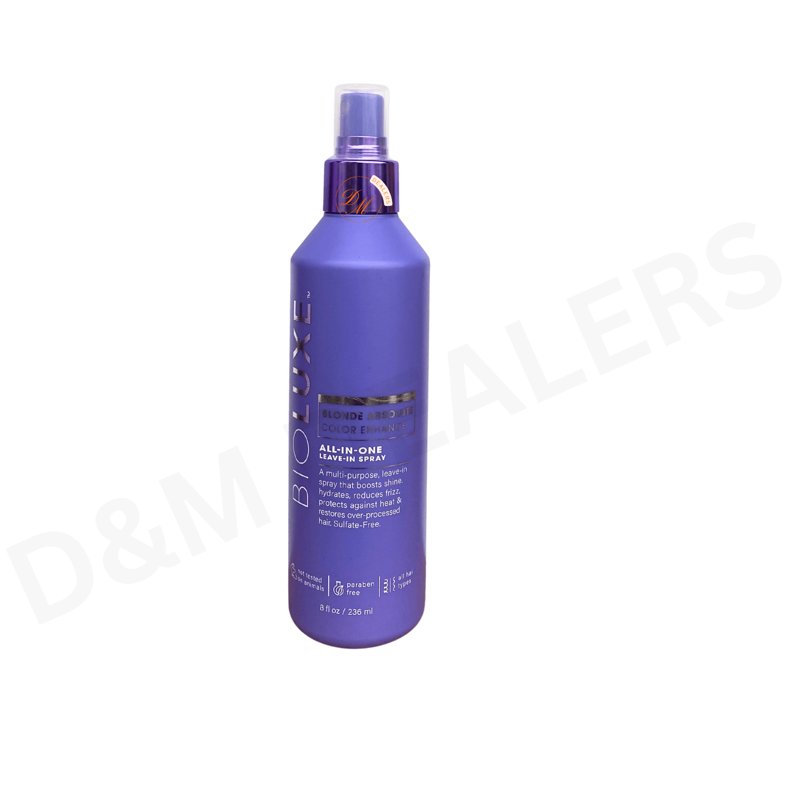 BIOLUXE Blonde Absolute Color Enhancer all-in-one leave-in spray for enhancing blonde hair tones.