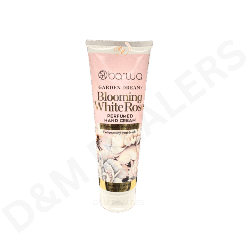 Barwa Garden Dream White Blooming White Rose Hand Cream with vitamins and shea butter made in Poland.