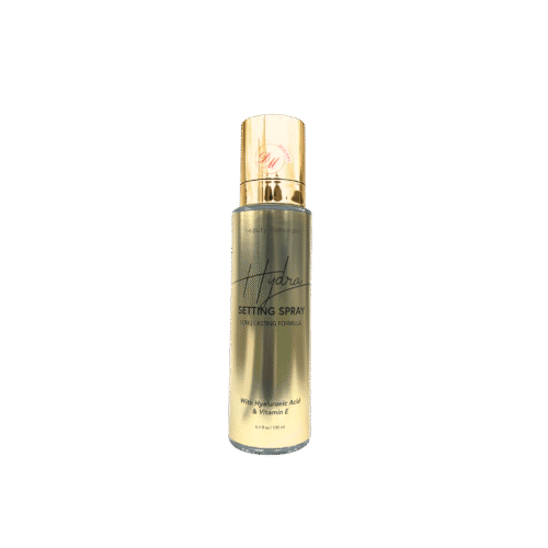 Beauty Concepts hydra setting spray with hyaluronic acid and vitamin E hydrating long lasting makeup setting spray