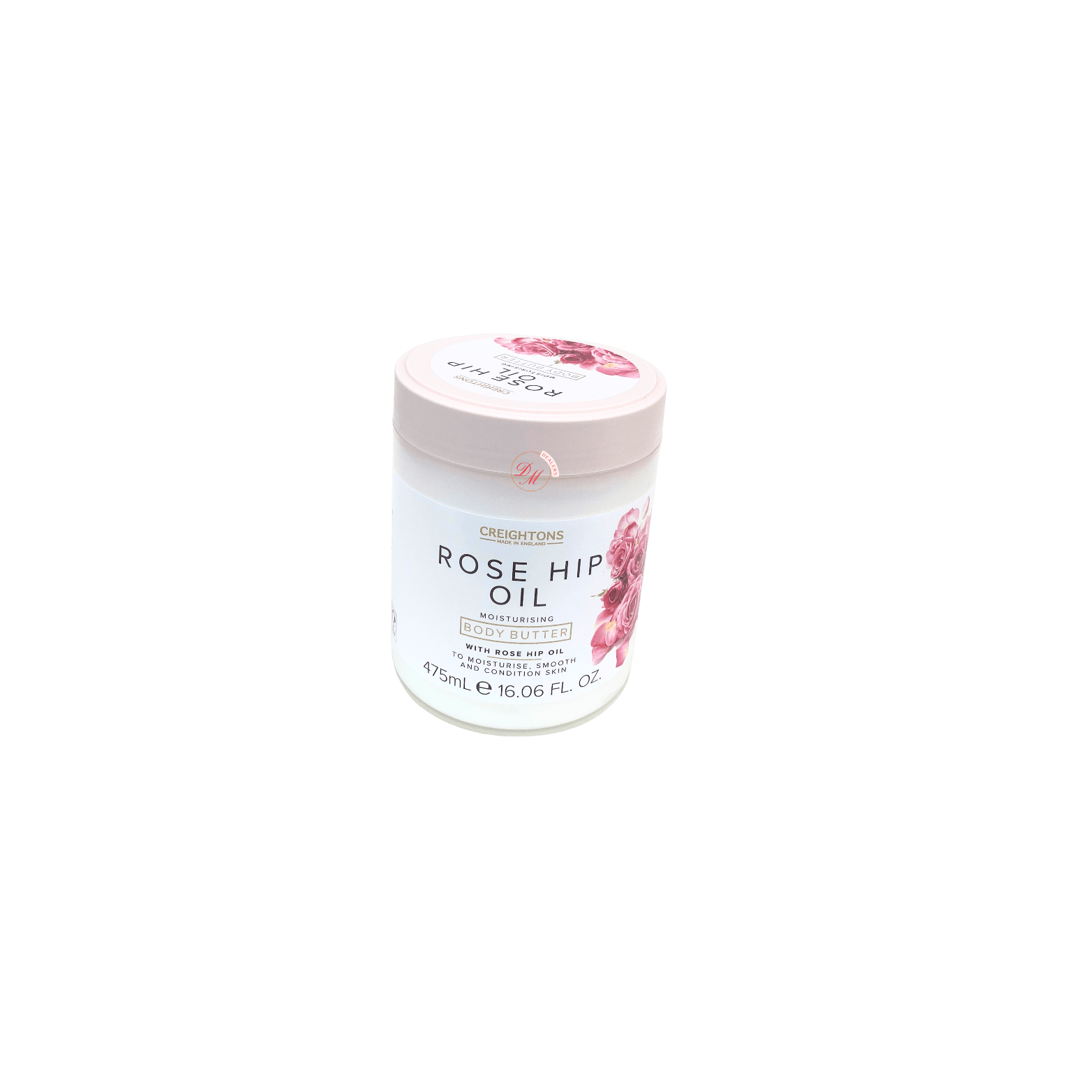 Creightons rosehip body butter made in England