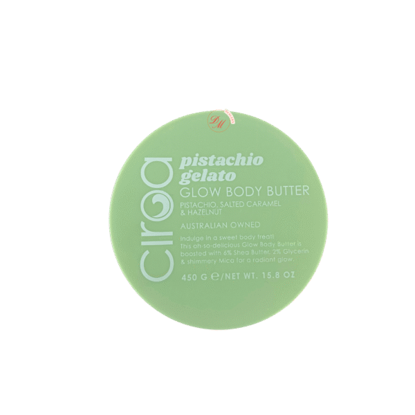 CIROA gelato pistachio glow body butter hydrating moisturizing body cream made in Australia