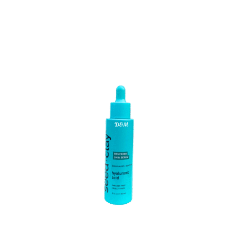 Seed + Clay moisturizing and soothing renewing skin serum with hyaluronic acid paraben free cruelty free skincare