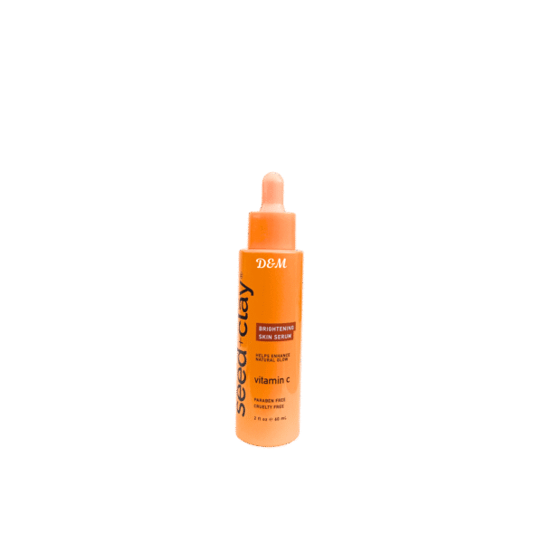 Seed + Clay vitamin C brightening skin serum hydrating facial serum paraben free cruelty free skincare