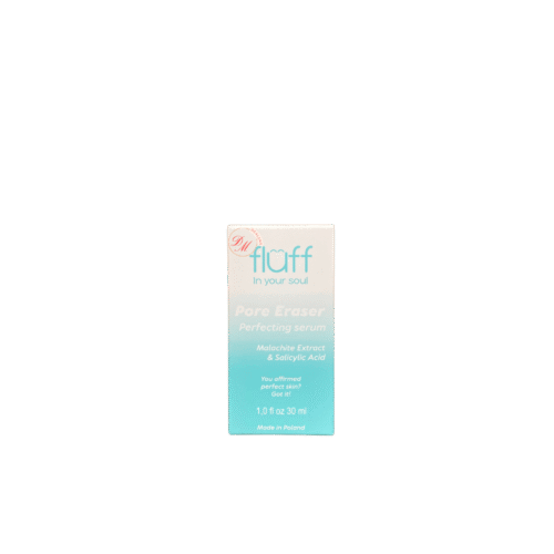 Fluff In Your Soul Pore Eraser Perfecting Serum with malachite extract and salicylic acid