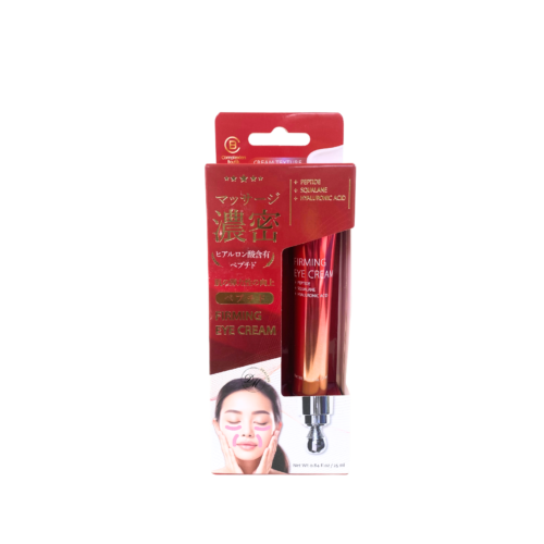 firming eye cream peptides squalane hyaluronic acid lifting hydrating under eye cream made in Taiwan