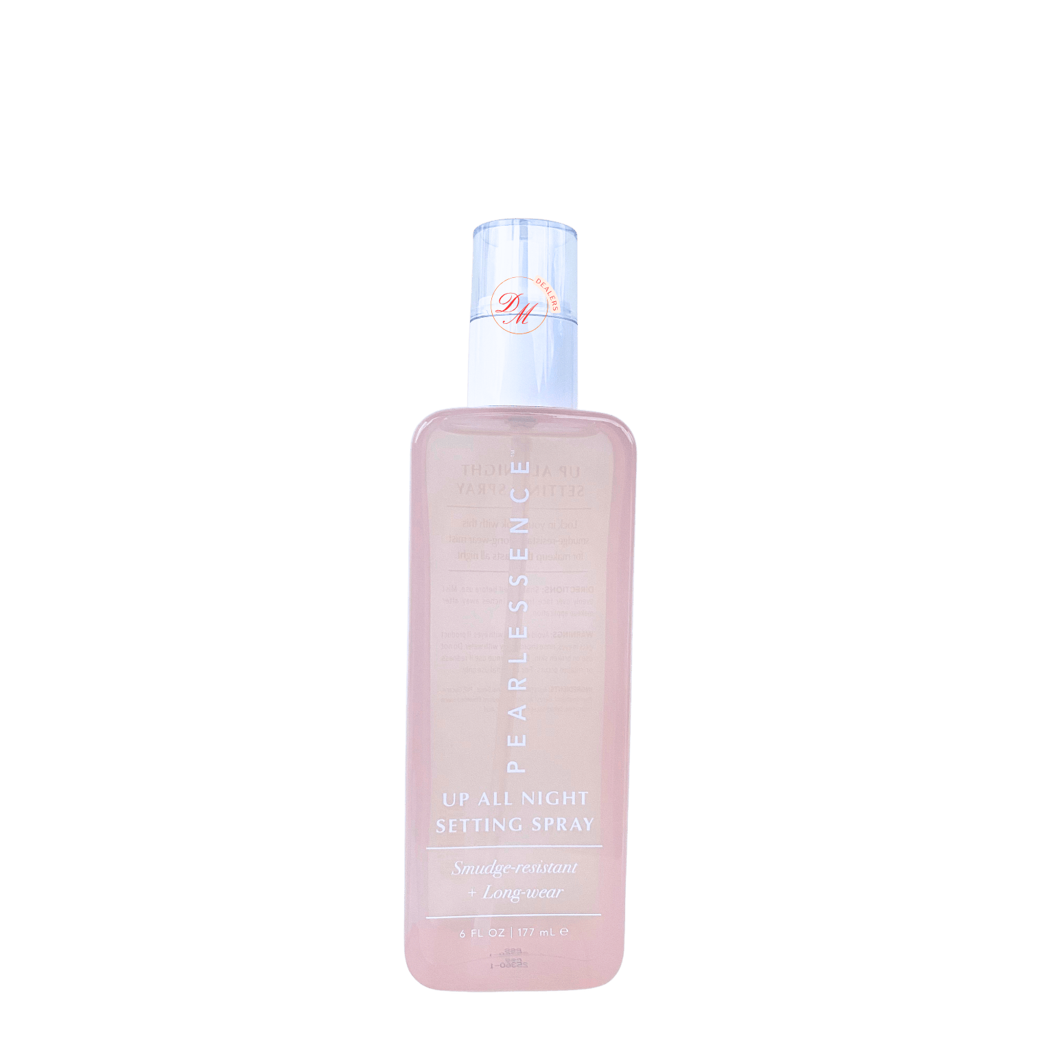 PearlEssence up all night setting spray smudge resistant long wear makeup setting spray for all day hold