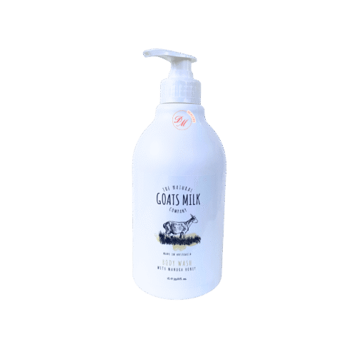 The Natural Goats Milk Company body wash with manuka honey hydrating moisturizing shower gel made in Australia