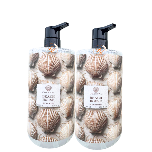 Home and Body Co Coastal Beach House Hand Soap with fresh ocean inspired scent