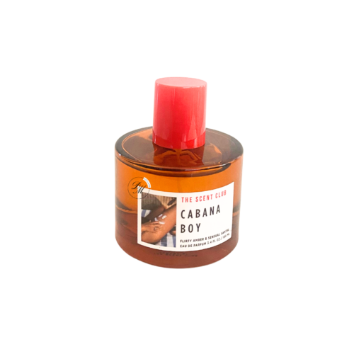 The Scent Club Cabana Boy Eau De Parfum with flirty amber and sensual santal fragrance