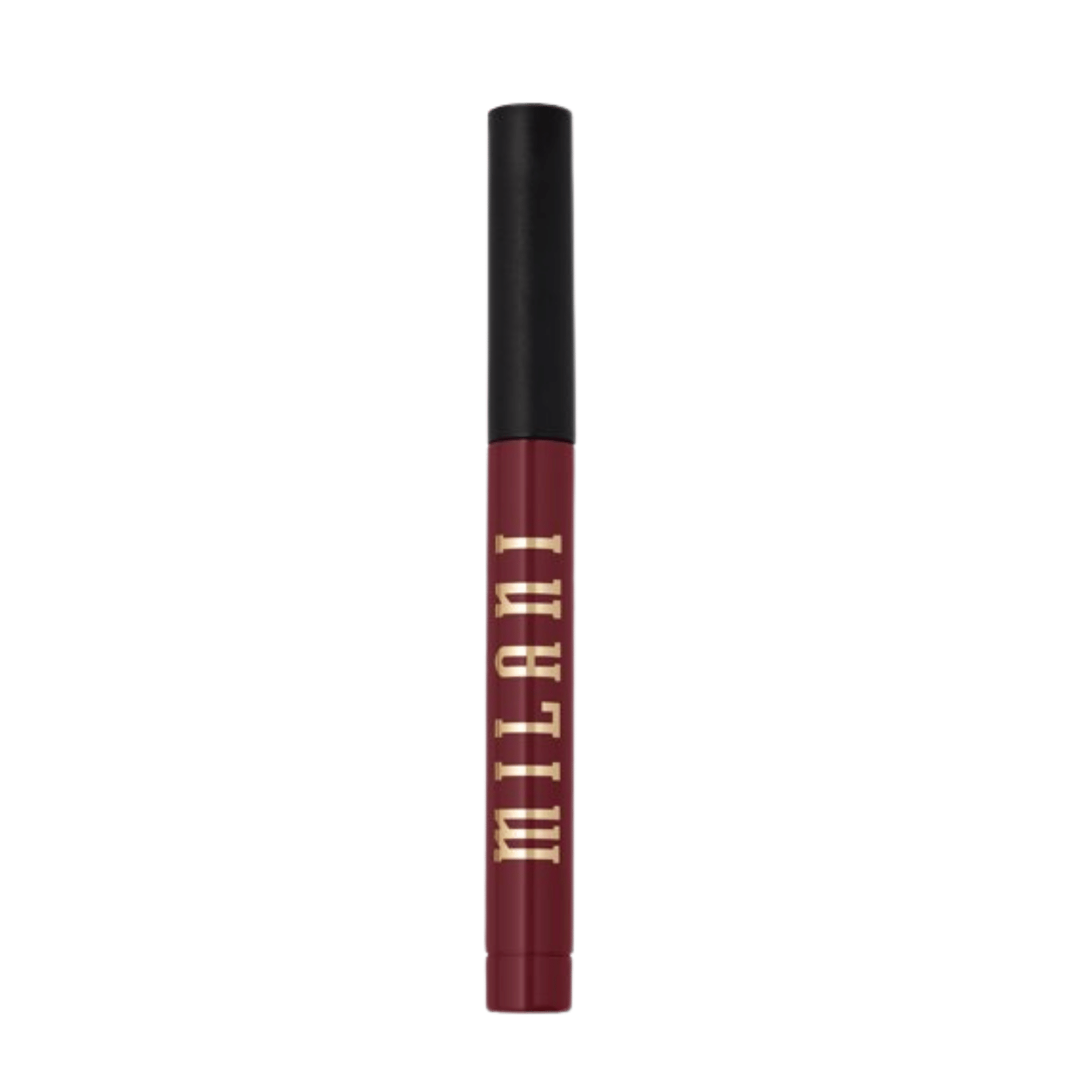 Milani Ludicrous Matte Lip Crayon Off The Wall 210 with rich pigmentation, smooth matte finish, and precise application.