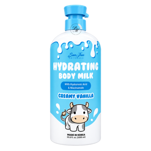 Creamy Vanilla Hydrating Body Milk | SunJun Naturals